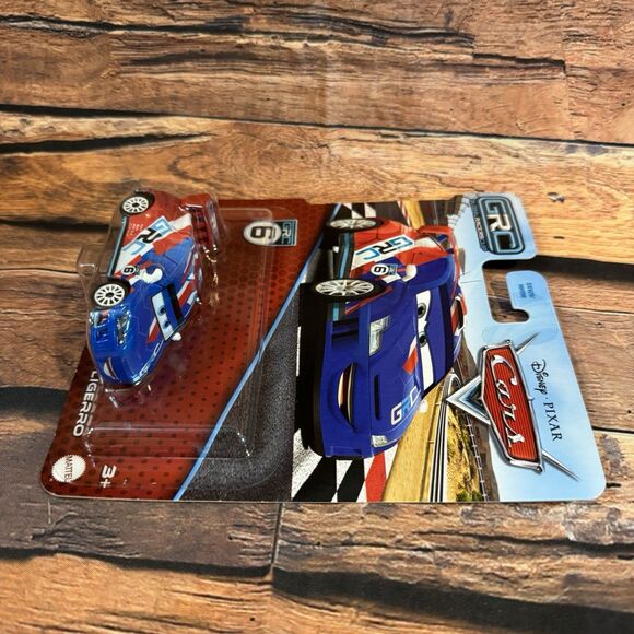 Disney Pixar Cars GRC Raoul Çaroule #6 Diecast Metal Mattel New Sealed MOC - Picture 7 of 7